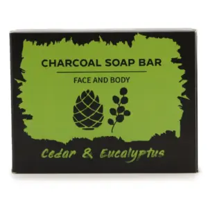 Charcoal Soap 85g – Eucalyptus & Cedarwood | www.artisangoods.co.uk 3