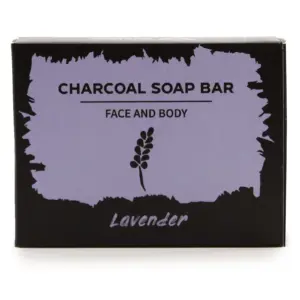 Charcoal Soap 85g – Lavender | www.artisangoods.co.uk 3