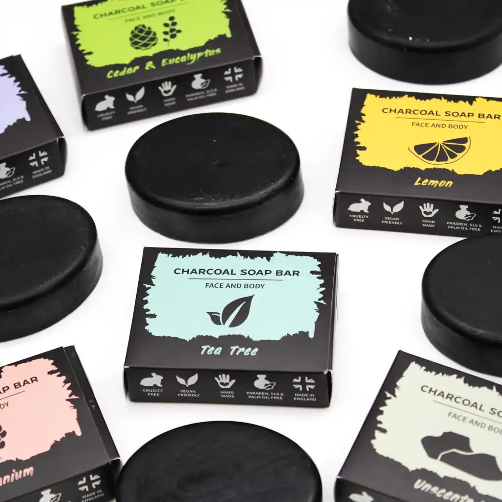 Charcoal Soap 85g – Lemon | www.artisangoods.co.uk 3 Charcoal Soap 85g – Lemon | www.artisangoods.co.uk 3