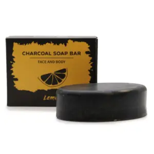Charcoal Soap 85g – Lemon | www.artisangoods.co.uk 2