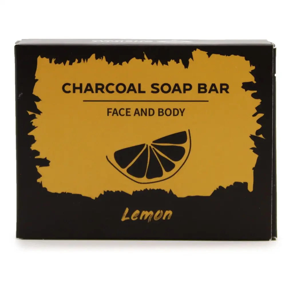 Charcoal Soap 85g – Lemon | www.artisangoods.co.uk