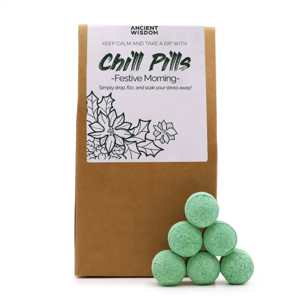 Chill Pills Gift Pack 350g – Festive Morning | www.artisangoods.co.uk