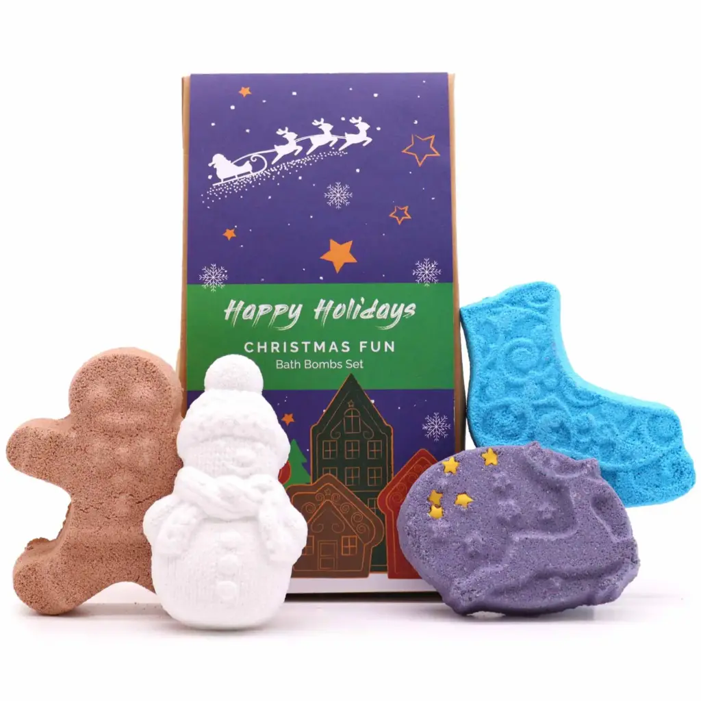 Christmas Fun Bath Bomb Gift Pack | www.artisangoods.co.uk