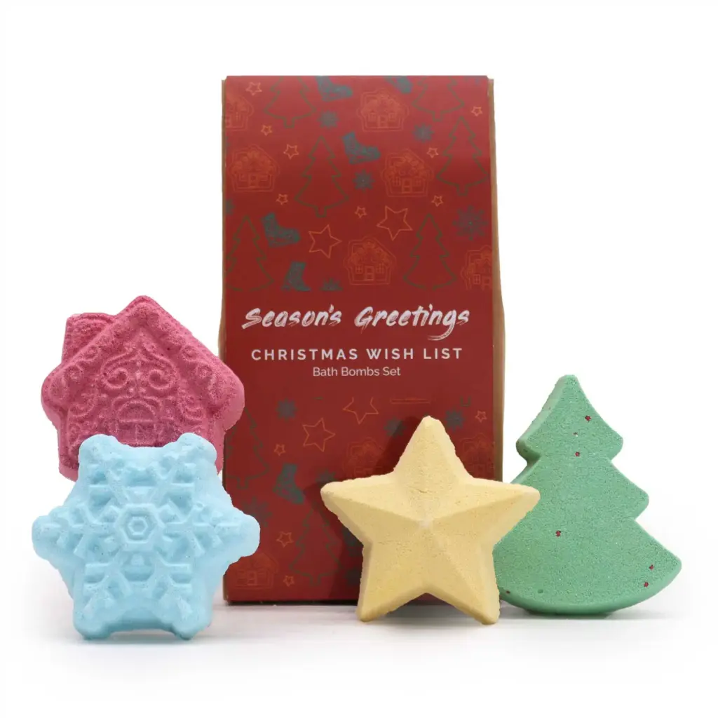 Christmas Wish List Christmas Bath Bomb Gift Pack | www.artisangoods.co.uk