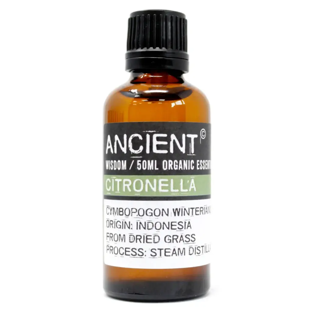 Citronella Organic Essential Oil 50ml | www.artisangoods.co.uk