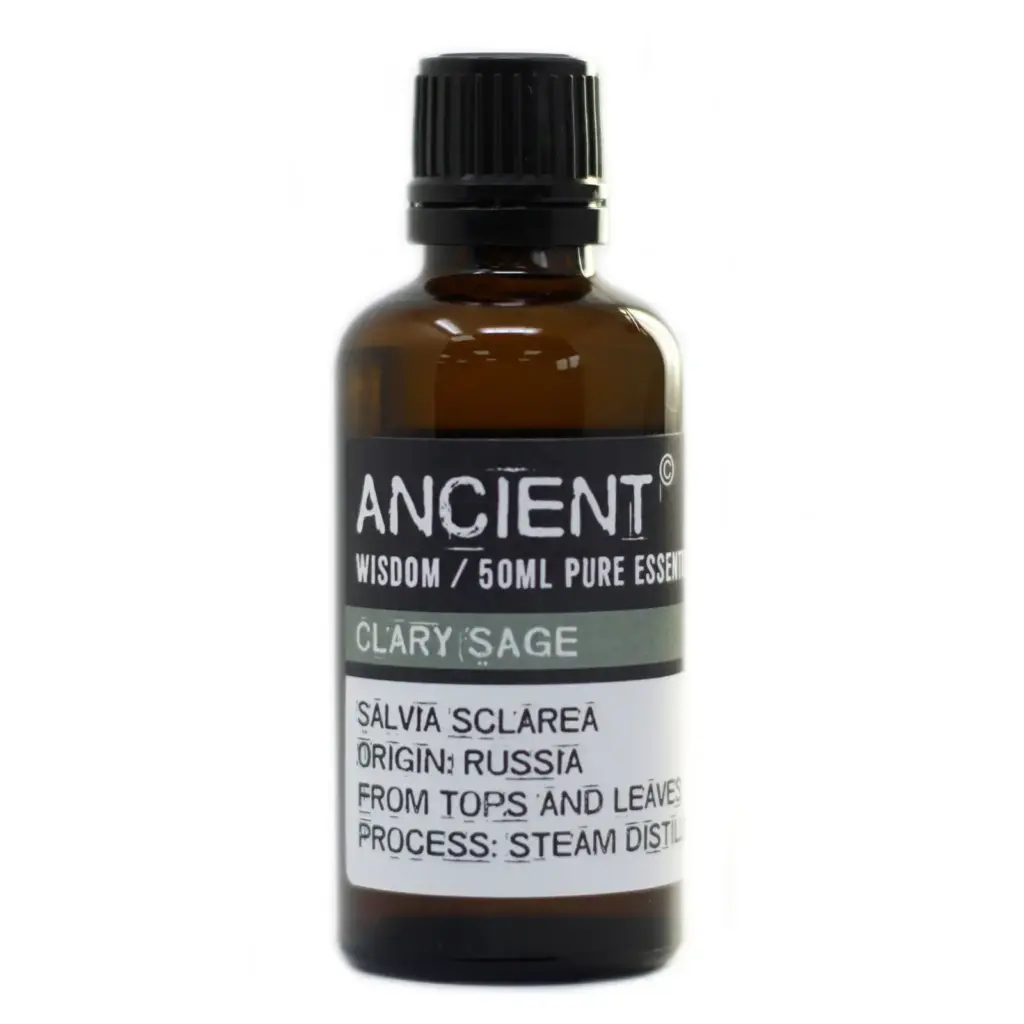 Clary Sage Essential Oil 50ml | www.artisangoods.co.uk