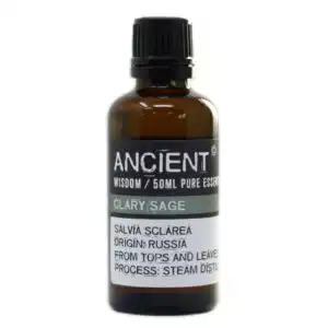 Clary Sage Essential Oil 50ml | www.artisangoods.co.uk 1