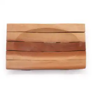 Classic Mahogany Soap Dish – Grid Drainer | www.artisangoods.co.uk 2 Classic Mahogany Soap Dish – Grid Drainer | www.artisangoods.co.uk 1