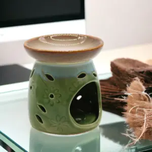 Classic Oil Burner – Assorted Colours | www.artisangoods.co.uk 2