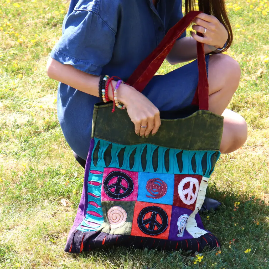 Classic Peace Skirt Bags (asst des) | www.artisangoods.co.uk 5