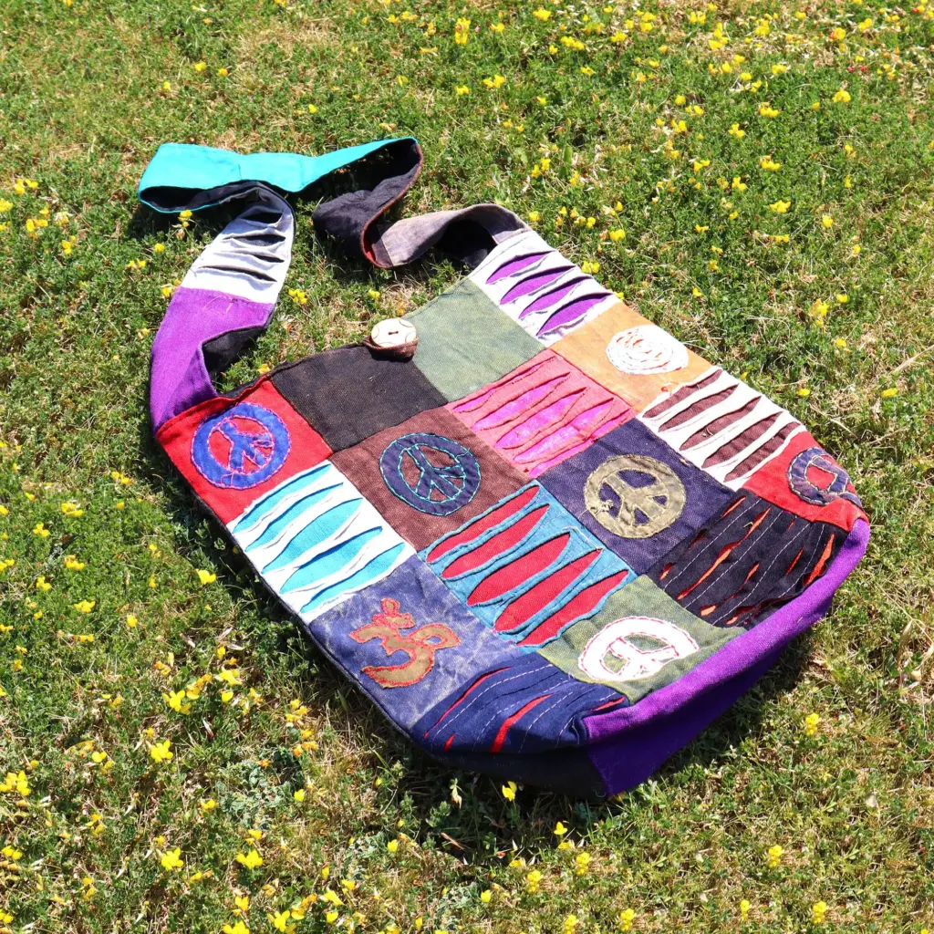 Classic Peace Sling Bags (asst des) | www.artisangoods.co.uk 5