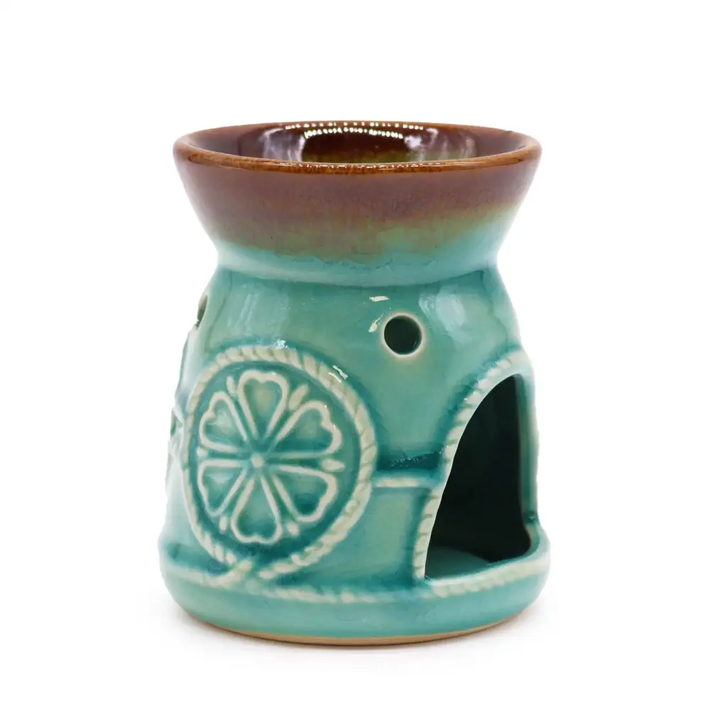 Classic Spa Burner – Turquoise | www.artisangoods.co.uk