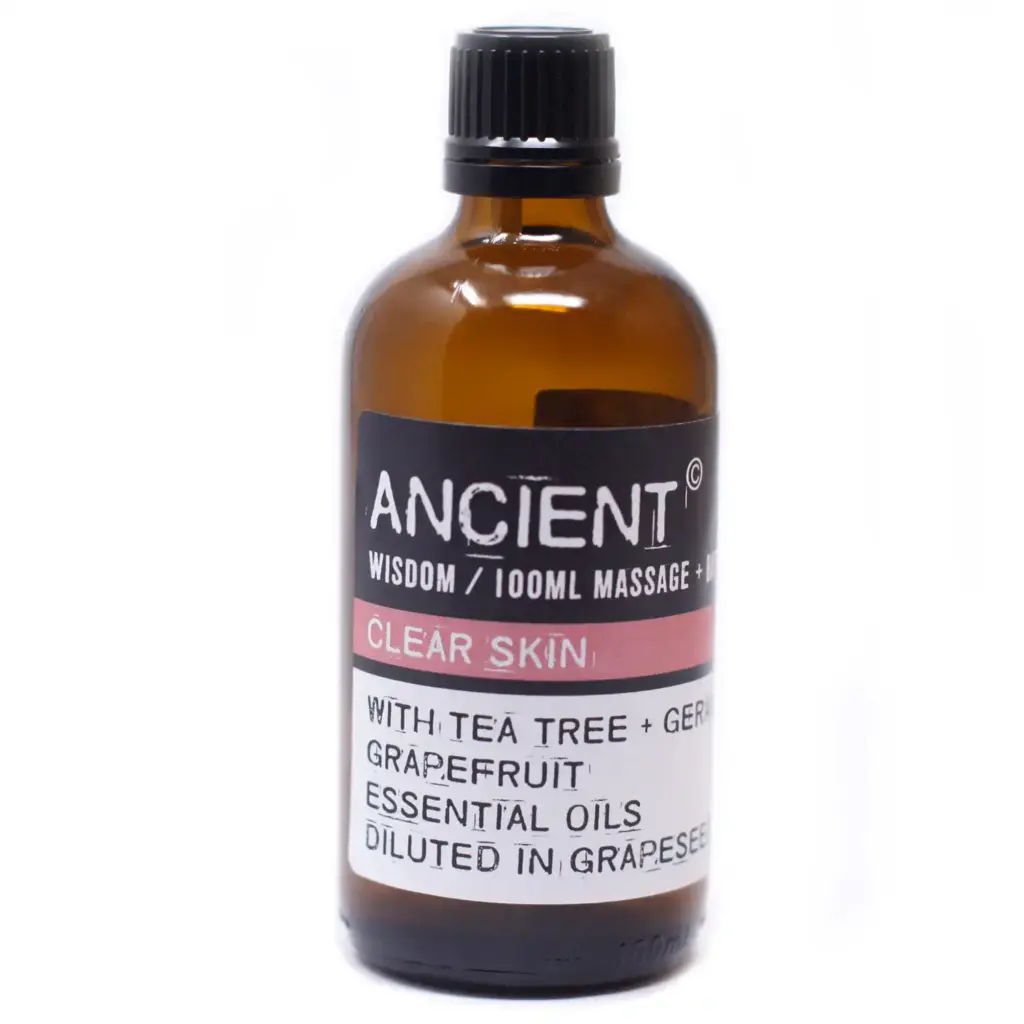 Clear Skin Massage Oil – 100ml | www.artisangoods.co.uk 2