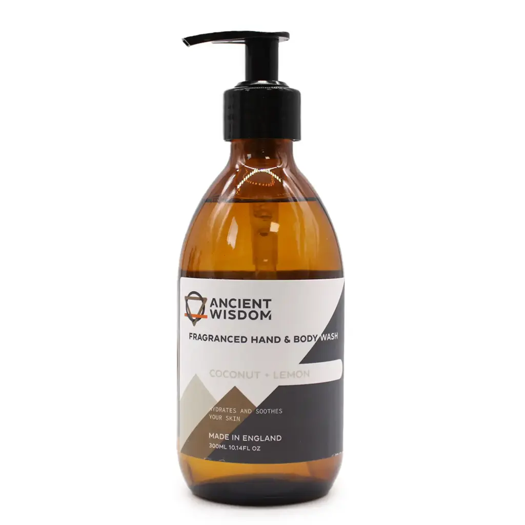 Coconut & lemon Hand & Body Wash  300ml | www.artisangoods.co.uk