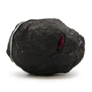 Coloured Calsite Geodes – Black Rock – Dark Red / Pink | www.artisangoods.co.uk 2