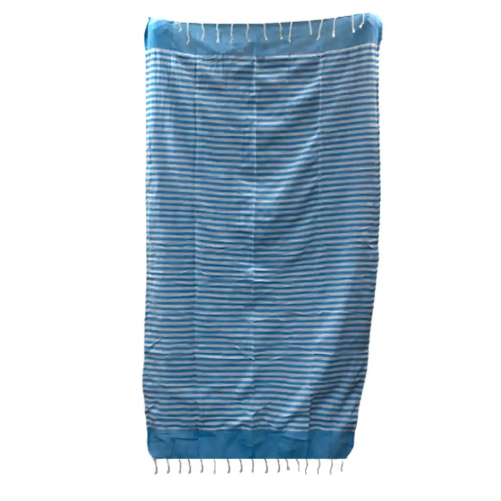 Cotton Pario Throw – 100×180 cm – Sky Blue | www.artisangoods.co.uk 3 Cotton Pario Throw – 100×180 cm – Sky Blue | www.artisangoods.co.uk 3