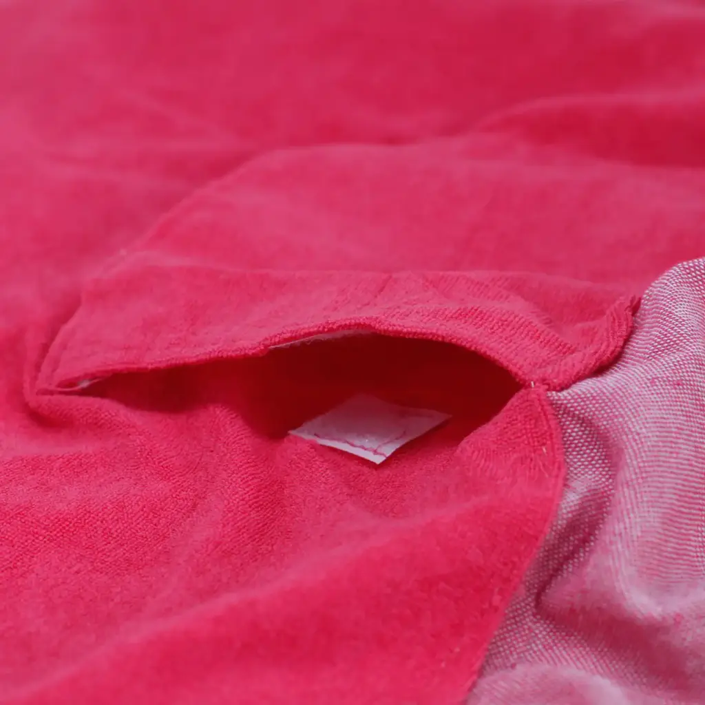 Cotton Pario Towel – 100×180 cm – Hot Pink | www.artisangoods.co.uk 8