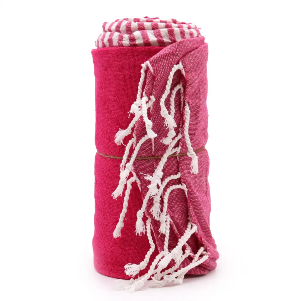 Cotton Pario Towel – 100×180 cm – Hot Pink | www.artisangoods.co.uk Cotton Pario Towel – 100×180 cm – Hot Pink | www.artisangoods.co.uk