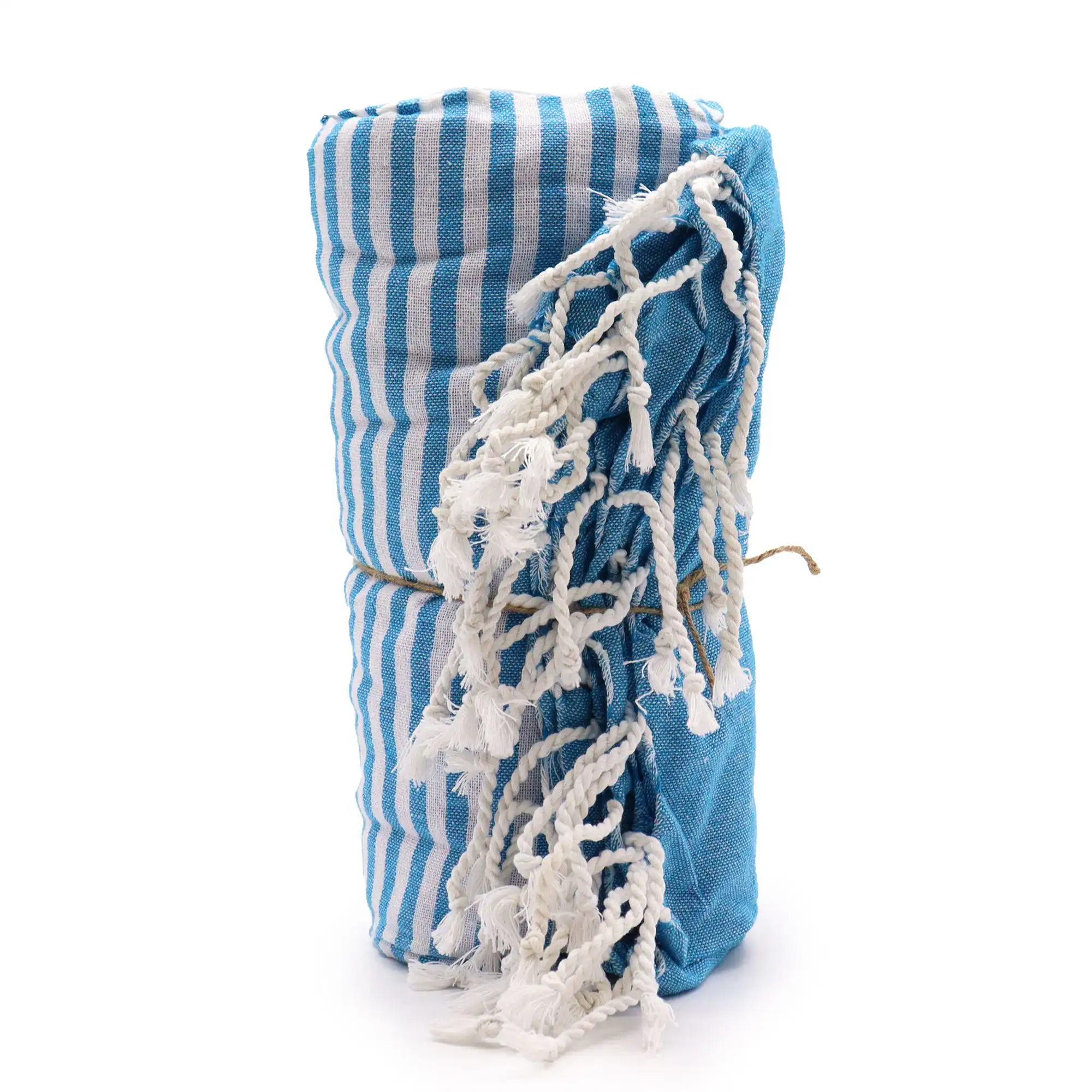 Cotton Pario Towel – 100×180 cm – Sky Blue | www.artisangoods.co.uk 4 Cotton Pario Towel – 100×180 cm – Sky Blue | www.artisangoods.co.uk 3