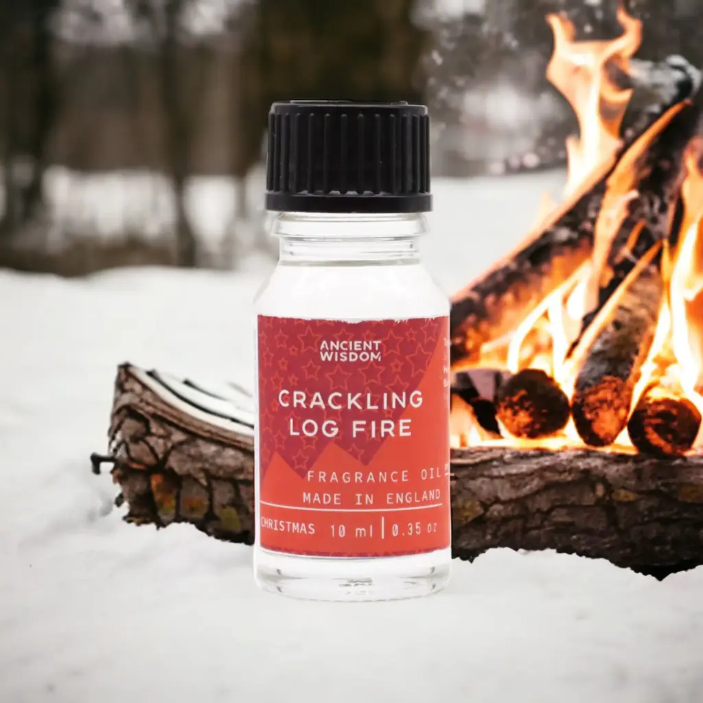 Crackling Log Fire Fragrance Oil 10ml | www.artisangoods.co.uk 5