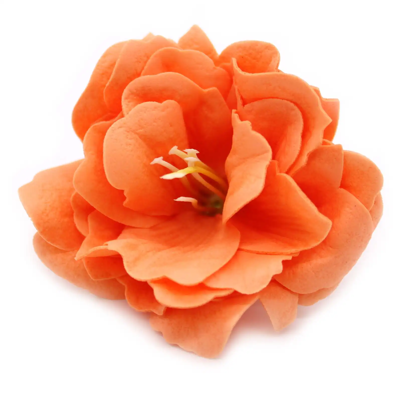 Craft Soap Flower – Small Peony – Orange | www.artisangoods.co.uk 2 Craft Soap Flower – Small Peony – Orange | www.artisangoods.co.uk 1
