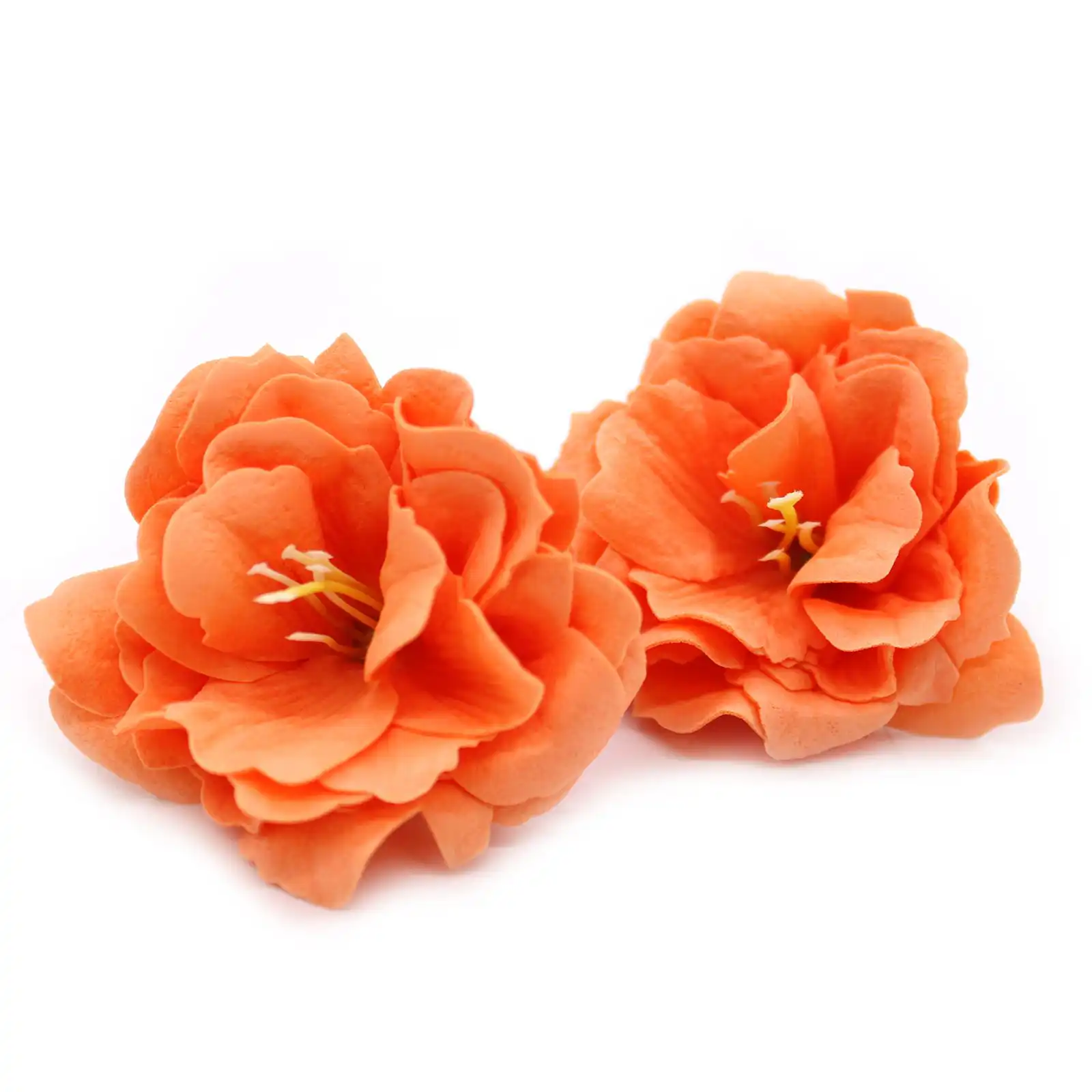 Craft Soap Flower – Small Peony – Orange | www.artisangoods.co.uk 4 Craft Soap Flower – Small Peony – Orange | www.artisangoods.co.uk 3