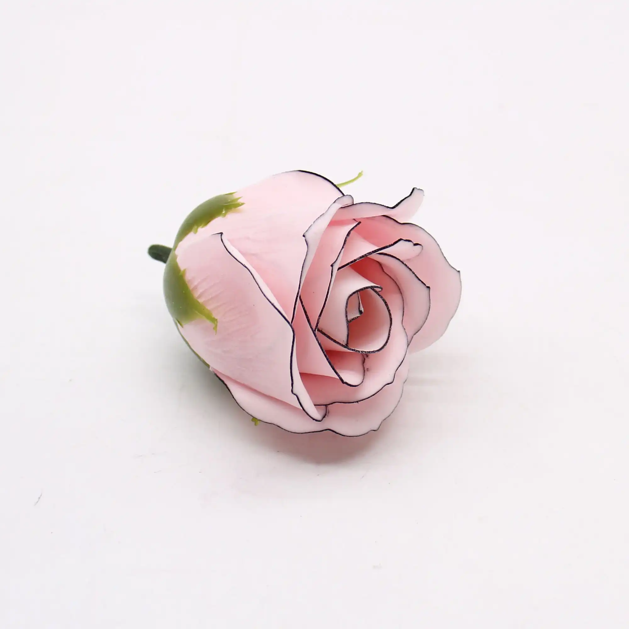 Craft Soap Flowers – Med Rose – Pink With Black Rim | www.artisangoods.co.uk 2 Craft Soap Flowers – Med Rose – Pink With Black Rim | www.artisangoods.co.uk 1