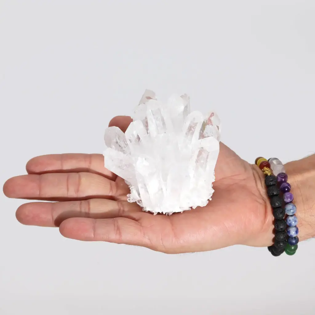Crafted Quartz Cluster – Clear Quartz | www.artisangoods.co.uk