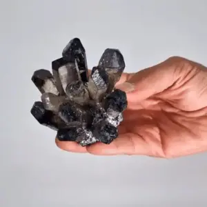 Crafted Quartz Cluster – Smoky Ghost Quartz | www.artisangoods.co.uk 3