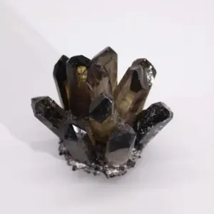 Crafted Quartz Cluster – Smoky Ghost Quartz | www.artisangoods.co.uk 2