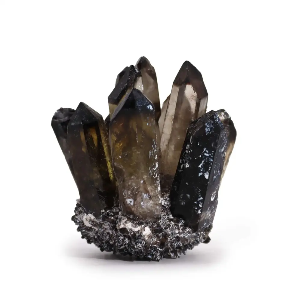 Crafted Quartz Cluster – Smoky Ghost Quartz | www.artisangoods.co.uk