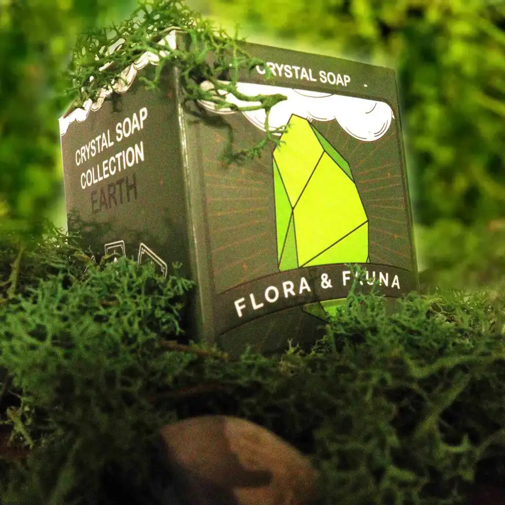 Crystal Elemental Soap – Earth | www.artisangoods.co.uk 3 Crystal Elemental Soap – Earth | www.artisangoods.co.uk 3