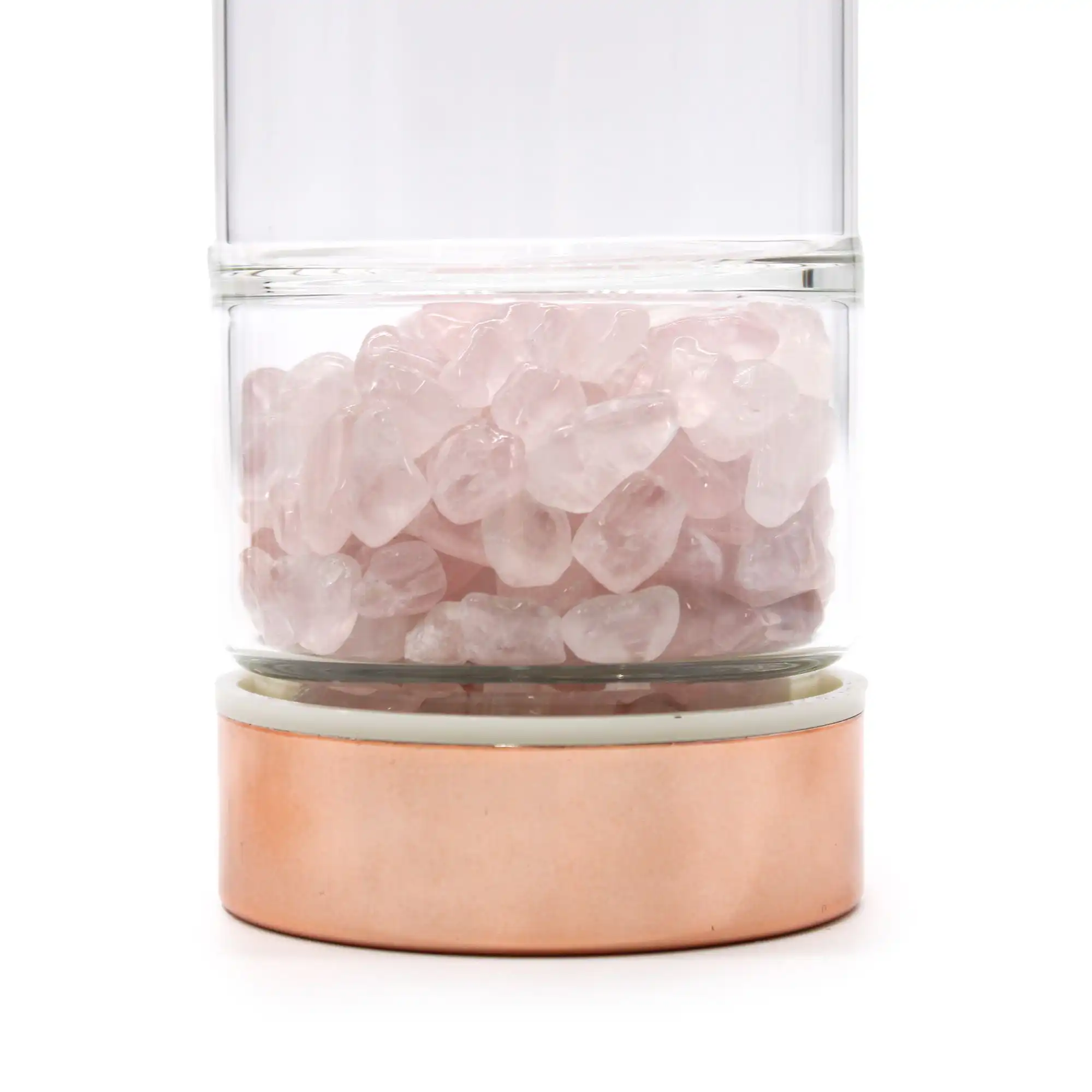 Crystal Glass Tea Infuser Bottle – Rose Gold – Rose Quartz | www.artisangoods.co.uk 4 Crystal Glass Tea Infuser Bottle – Rose Gold – Rose Quartz | www.artisangoods.co.uk 3