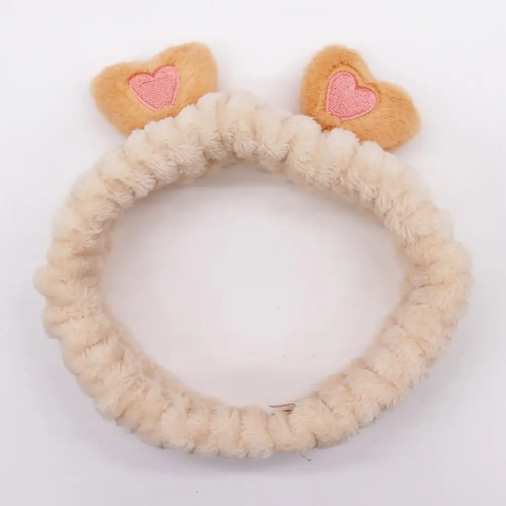 Cute Makeup Headbands – Hearts & Ears (assorted) | www.artisangoods.co.uk 2