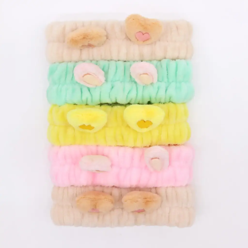 Cute Makeup Headbands – Hearts & Ears (assorted) | www.artisangoods.co.uk