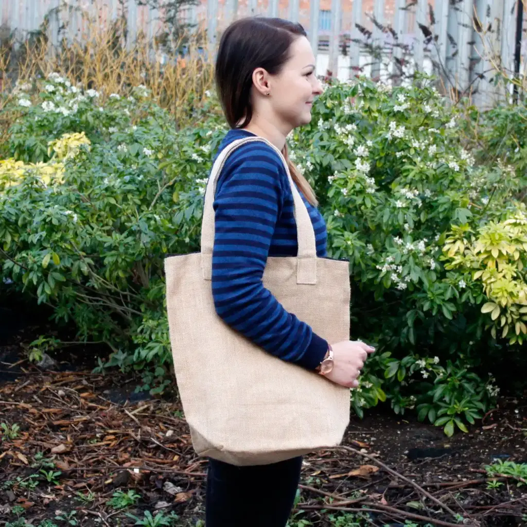 Eco Jute Bag – Blank Design | www.artisangoods.co.uk 3