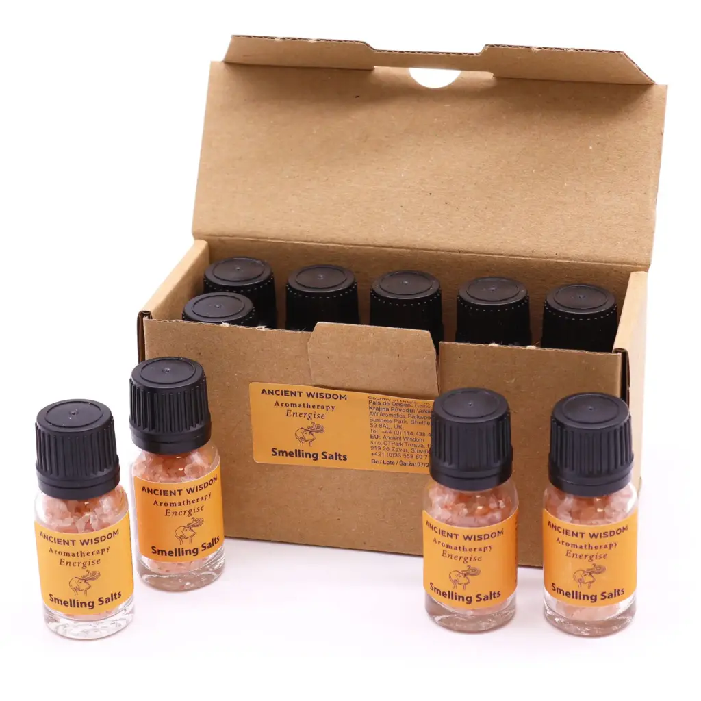 Energise Aromatherapy Smelling Salt | www.artisangoods.co.uk