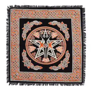 Esoteric Fringed Altar Cloth –  Earth Mother | www.artisangoods.co.uk 1