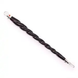 Extra Large Twisted Wood and Rock Quartz Wand | www.artisangoods.co.uk 1