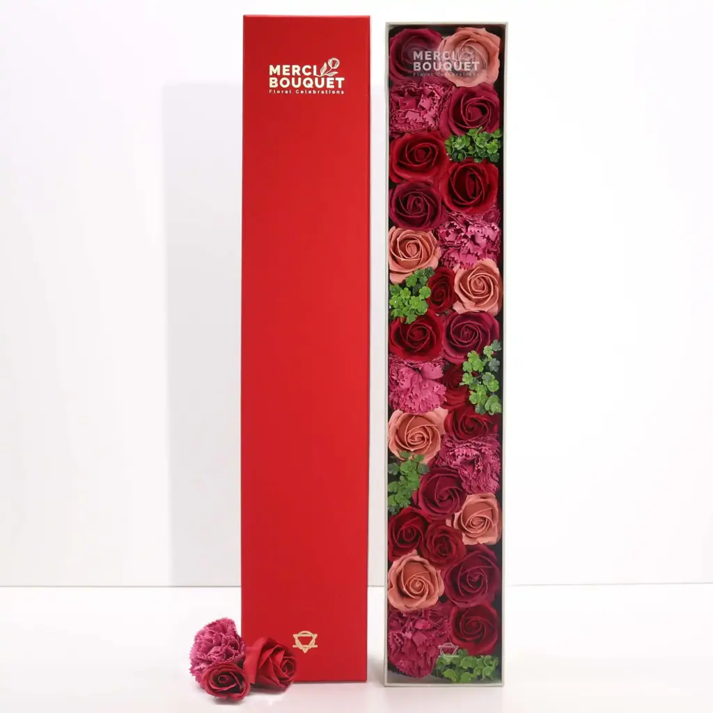 Extra Long Box – Vintage Roses | www.artisangoods.co.uk 2
