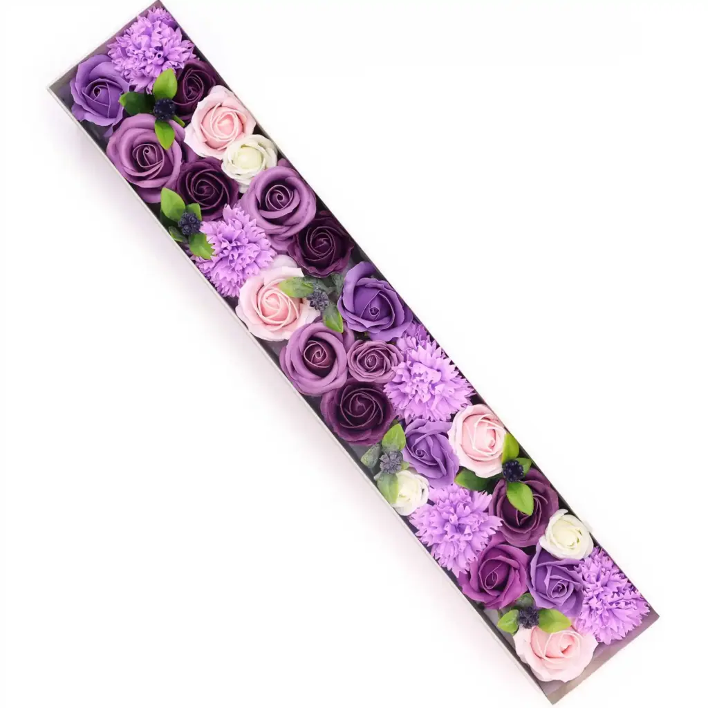 Extra Long – Lavender Rose & Carnation | www.artisangoods.co.uk