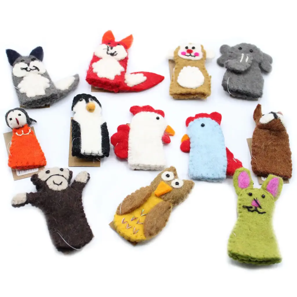 Felt Finger Puppet – Assorted | www.artisangoods.co.uk 3 Felt Finger Puppet – Assorted | www.artisangoods.co.uk 3