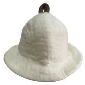 Felted Sauna Bowl Hat – Natural | www.artisangoods.co.uk Felted Sauna Bowl Hat – Natural | www.artisangoods.co.uk 1