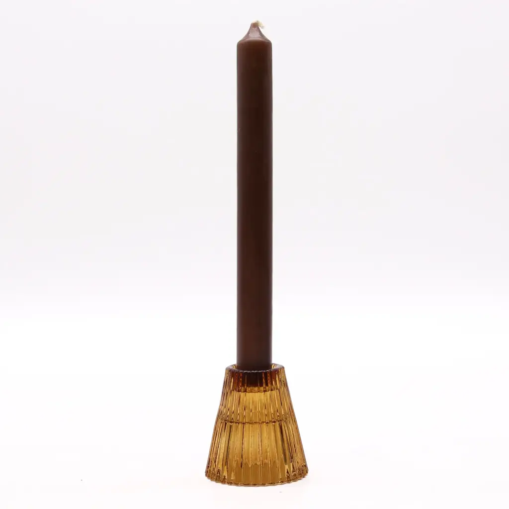 Flip Dinner Candle / Tealight Holder – Antique Amber | www.artisangoods.co.uk 2 Flip Dinner Candle / Tealight Holder – Antique Amber | www.artisangoods.co.uk 2