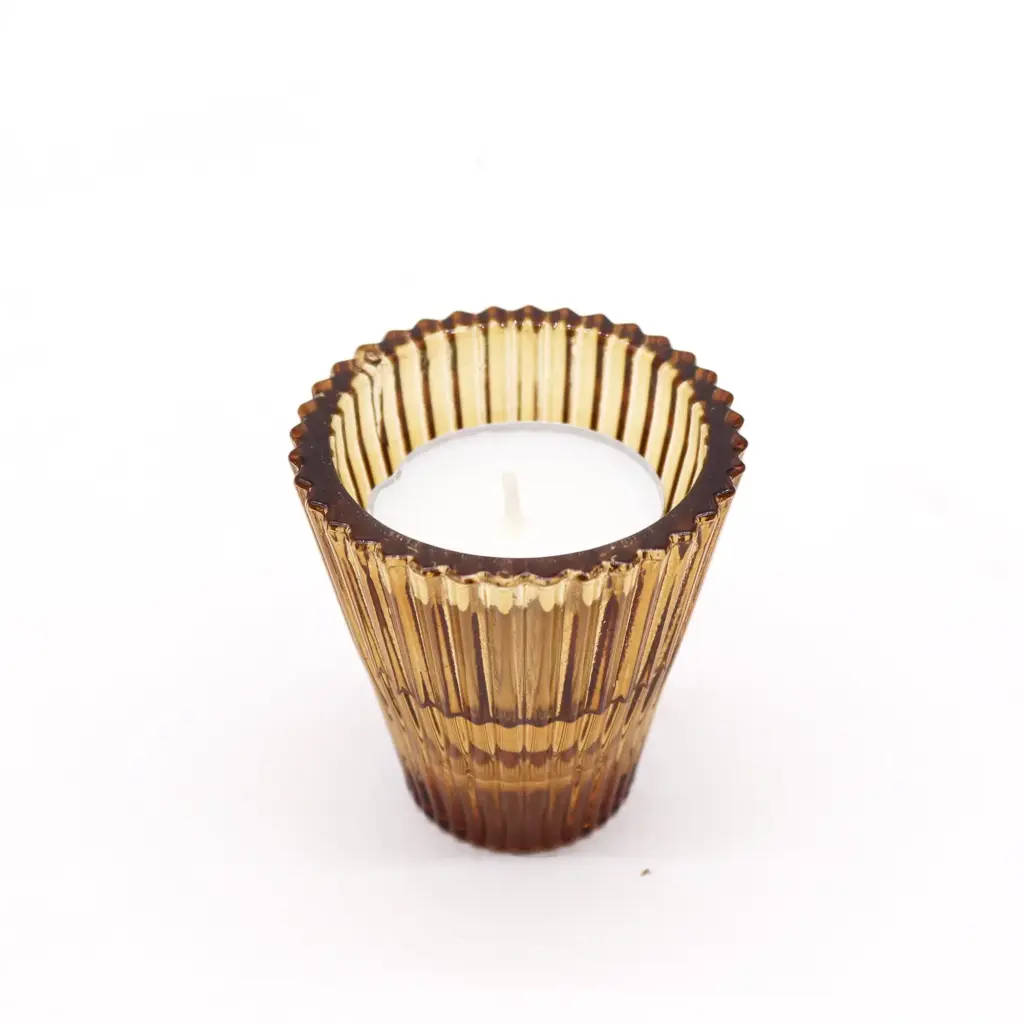 Flip Dinner Candle / Tealight Holder – Antique Amber | www.artisangoods.co.uk 3 Flip Dinner Candle / Tealight Holder – Antique Amber | www.artisangoods.co.uk 3