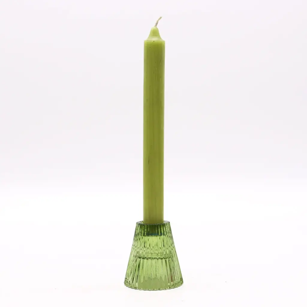 Flip Dinner Candle / Tealight Holder – Garden Jade | www.artisangoods.co.uk 3
