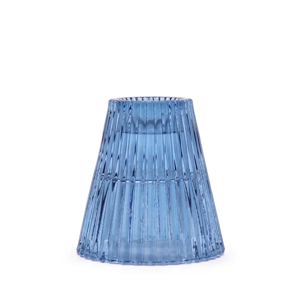 Flip Dinner Candle / Tealight Holder – Royal Blue | www.artisangoods.co.uk