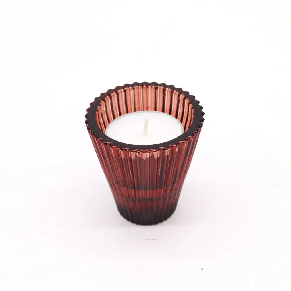 Flip Dinner Candle / Tealight Holder – Vampire Red | www.artisangoods.co.uk