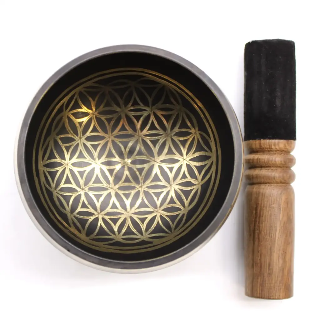 Flower Of Life Sing Bowl Set | www.artisangoods.co.uk 3