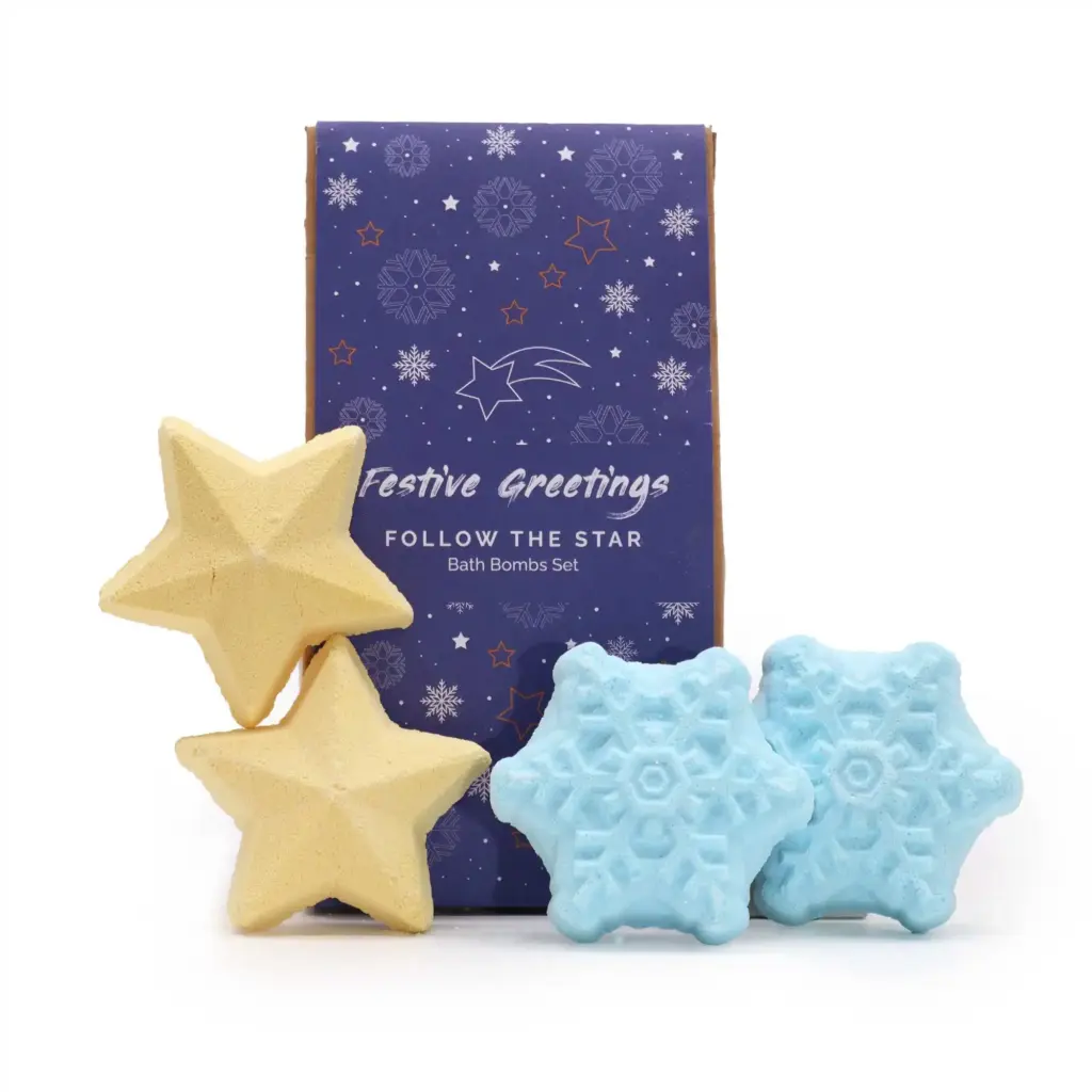 Follow the Star Christmas Bath Bomb Gift Pack | www.artisangoods.co.uk